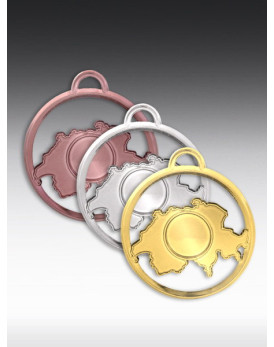 Medaille Swiss D: 80mm