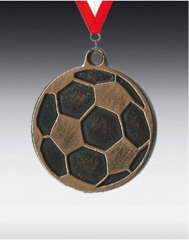 Fussball Medaille Ball D: 50 mm