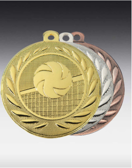 Medaille Volleyball Kranz D:50mm 