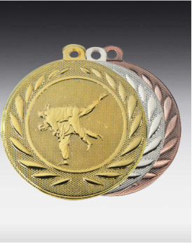 Medaille Kampfsport Kranz D:50mm 