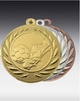 Medaille Fussball Kranz D:50mm 