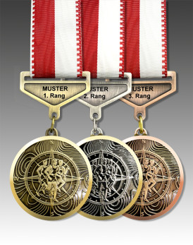 Medaille Orientierungslauf, Design Faude by Huguenin