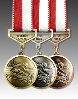 Medaille Snowboard, Design Faude by Huguenin