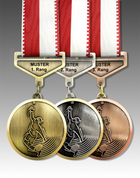 Medaille Tennis, Design Faude by Huguenin