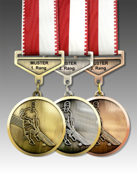 Medaille Unihockey, Design Faude by Huguenin