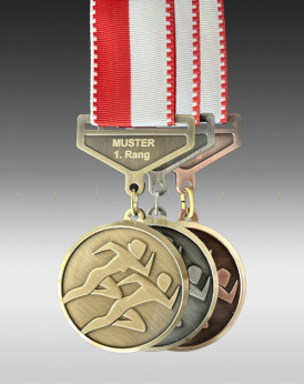Medaille Sprinter II, Design Faude By Huguenin