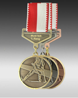 Medaille Hockey, Design Faude by Huguenin
