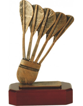 Badminton-Trophäe